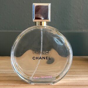 Empty Chanel Chance Eau De Parfum 3.4 FL OZ